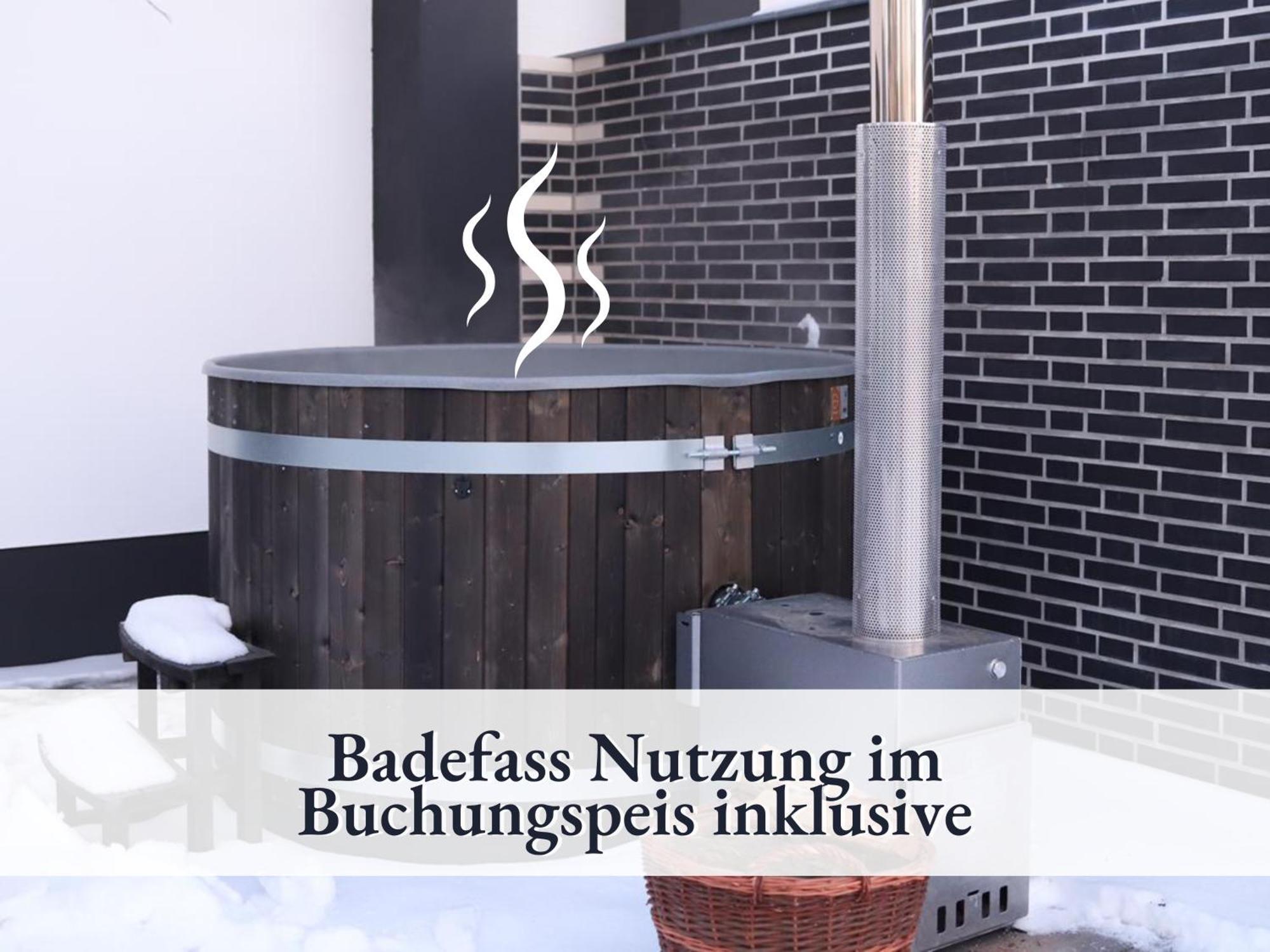Fewo River I Wellnesstraum I Winterentspannung I Inkl Badefass I Kamin I Sauna 벤디쉬 리츠 외부 사진